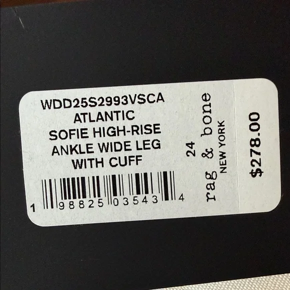 rag & bone Indigo Flare Jeans - Picture 6 of 6